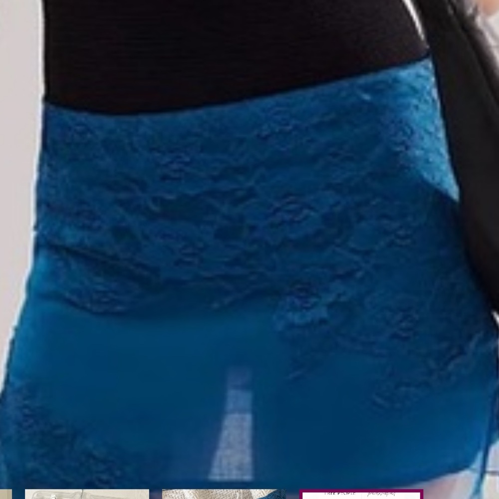 free people micro mini skirt
